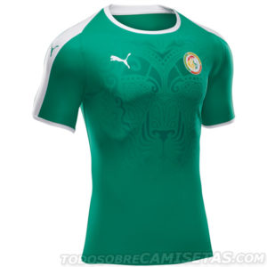 Masco Senegal Camiseta Verde Branding
